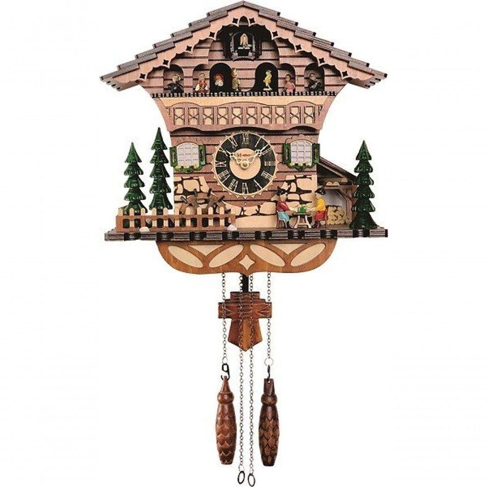 Relógio De Parede Cuco Herweg Bailarinos Musical 530005 - 1