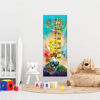 Régua De Crescimento Bob Esponja