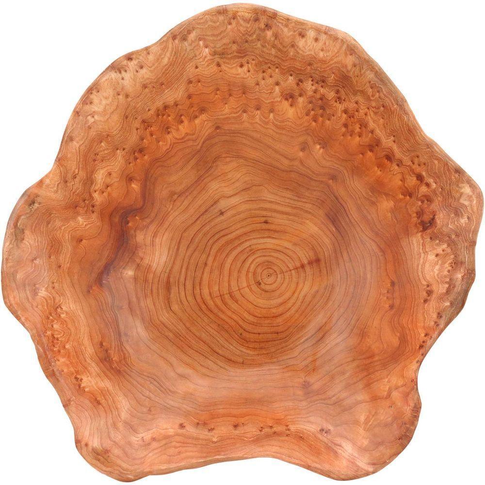 Wood Centro Mesa 14X44X40Cm Madeira Natural - 2