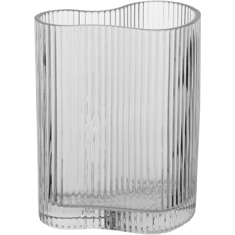 Vaso 21X17X16Cm Vidro Transp - 4