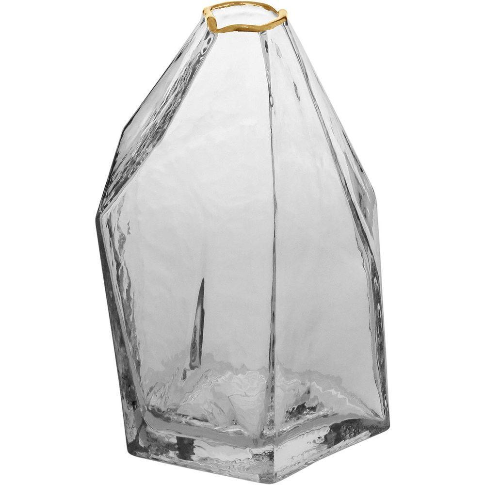 Vaso 23X17X14Cm Vidro Transp - 5