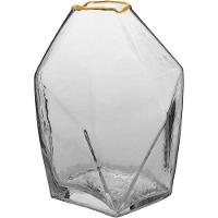 Vaso 23X17X14Cm Vidro Transp - 16