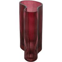 Zingaro Vaso 20X16X9Cm Vidro Vermelho - 25