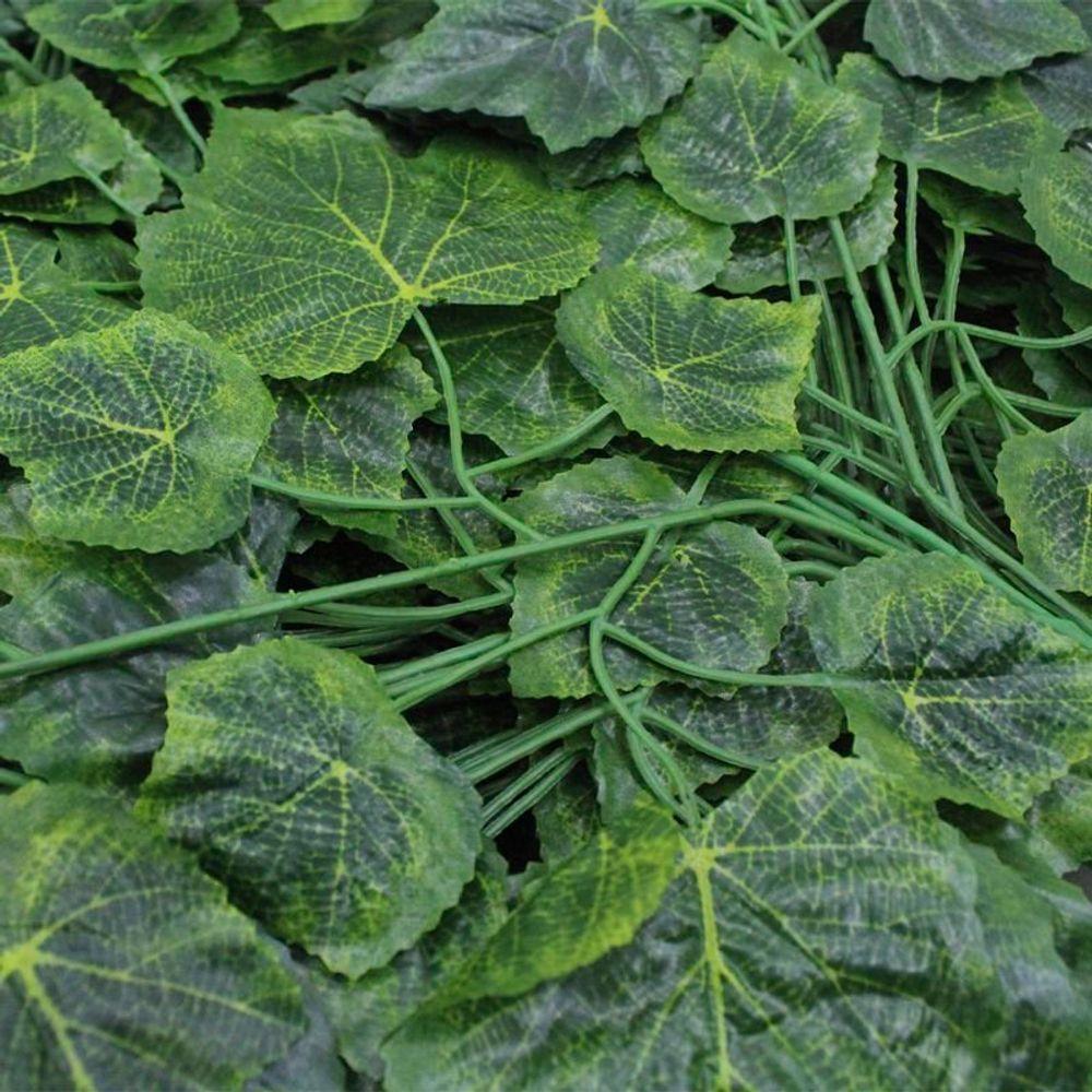 12 Ramos Decoração Arranjo Uva Artificial Planta Decorativa Plástico 5 Galhos Cada 65cm - 2