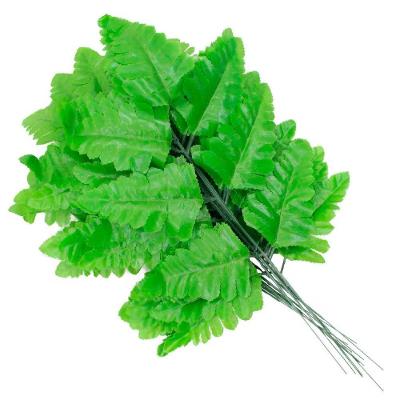 84 Galhos Samambaia Folha Artificial Talo Verde 46cm