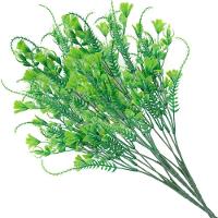 1 Ramo Decoração Arranjo Planta Artificial 5 Galhos Cada 39cm - 1