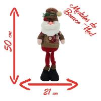 Boneco De Natal Papai Noel Em Tecido 50cm - 2