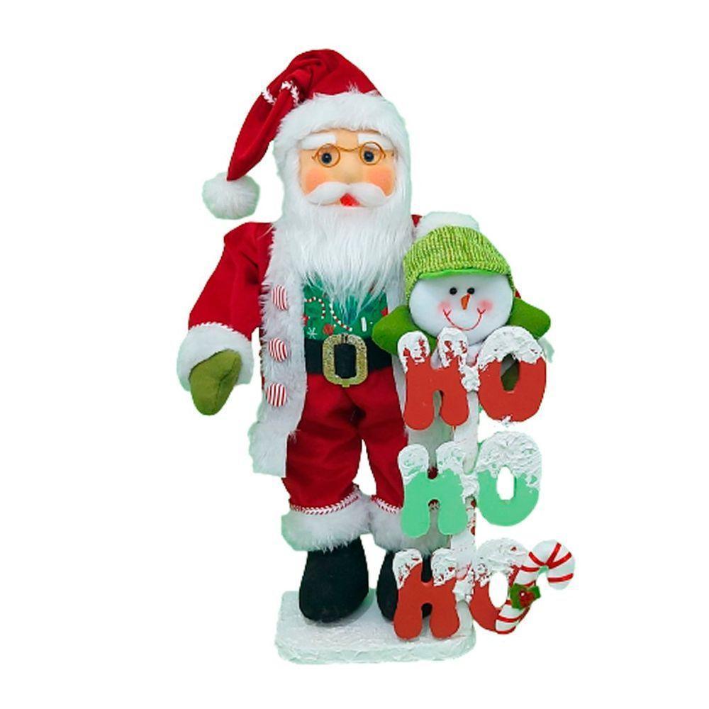 Boneco Natal Papai Noel Hohoho 80cm - 1