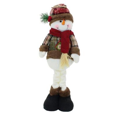 Boneco De Neve Natal Em Tecido 50cm