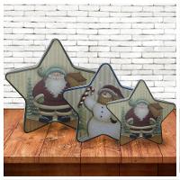 Conjunto De Latas Natalinas Papai Noel Para Doces Chocolates - 1