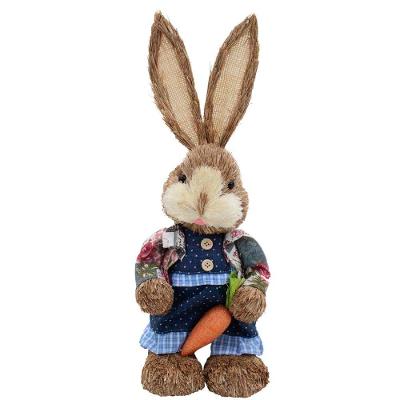 Coelha De Páscoa Decoração Enfeite Coelhinha 48cm