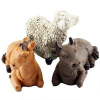 Decoração Enfeite Presépio Natal Escultura Resina 11 Peças - 3