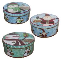 Conjunto De Latas Natalinas Turma Do Polo Norte Para Doces Chocolates - 2