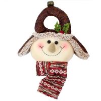 Decoração Enfeite Natal Boneco Neve Marrom árvore De Natal 38,5cm - 1