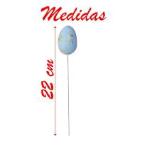 Enfeite Decorativo Ovo De Páscoa 24 Unidades Com Haste - 4