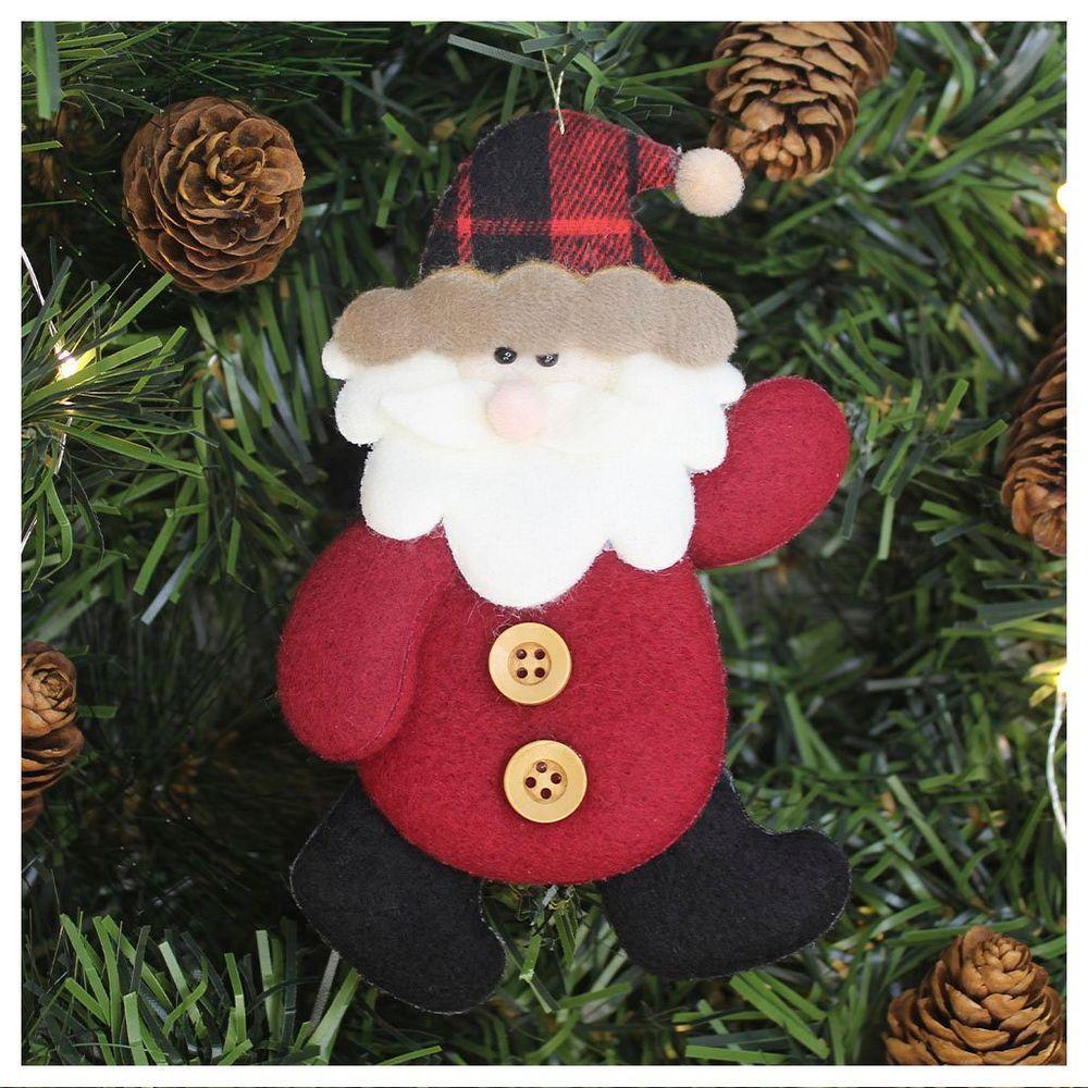 Enfeite árvore De Natal Pendente Papai Noel 14,5cm - 1