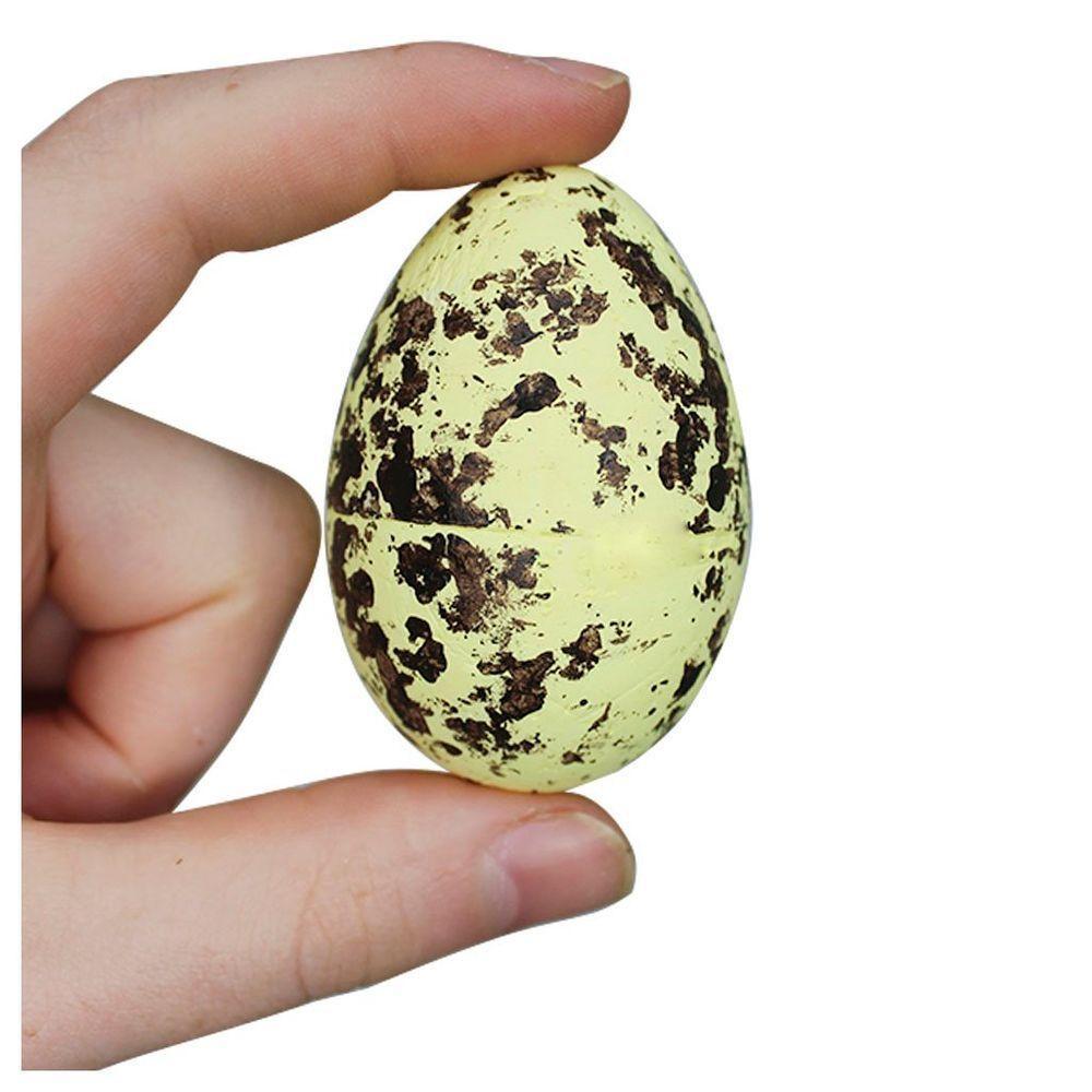 Enfeites Decorativo Bandeja De Ovo De Páscoa Amarelo Isopor - 3