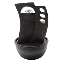 Fonte De água Decorativa Cascata 2 Quedas Luz De Led Bivolt - 3