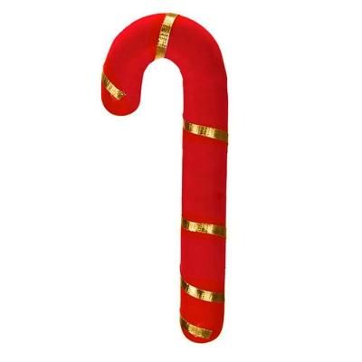 Kit 6 Enfeites Pendente Para árvore De Natal Bengala 20cm