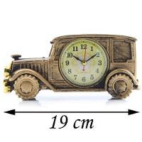 Relógio De Mesa Customizado Calhambeque Old School Bronze