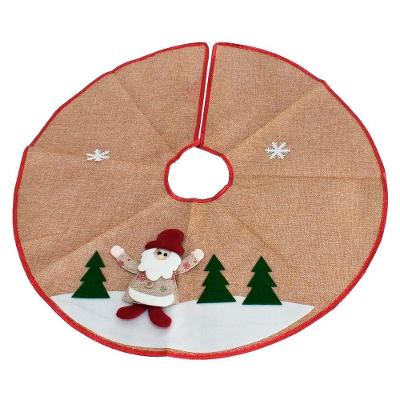 Saia Para árvore De Natal Temática Papai Noel 59cm