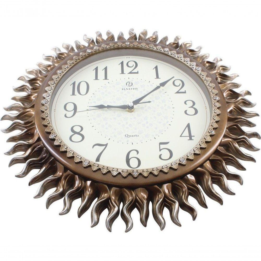 Relógio De Parede Místico Solar Oriental 45cm Bronze - 3