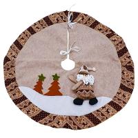 Saia Para árvore De Natal Temática Papai Noel 88cm - 1