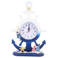 Relógio De Mesa Ancora Timão Náutico Marítimo - 1