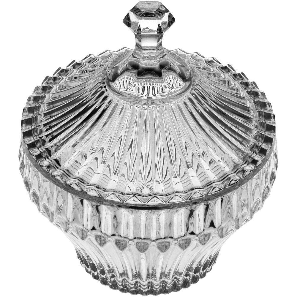 Violin Potiche 20X17X17Cm Vidro Transp - 5