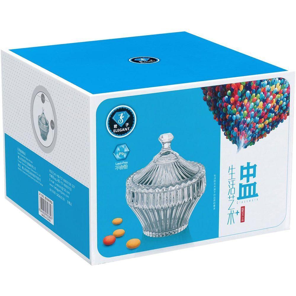 Violin Potiche 20X17X17Cm Vidro Transp - 6