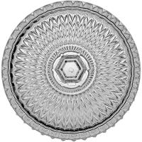 Violin Potiche 20X17X17Cm Vidro Transp