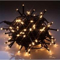 Jogo 2 Pisca Pisca 100 Lâmpadas Led Branco 8 Funções 127V - 3