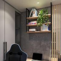 Nicho Parede Design  60cm Em Metal - 3