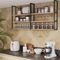 Nicho Parede Design  80cm Em Metal