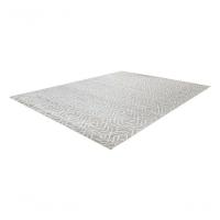 Tapete Turco Sala Istambul 05 - 100 X 140cm Bege E Cinza - 11