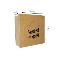 Caixas Personalizadas 100% Mdf Cru (17x17x07) Lembrei De Você - 4