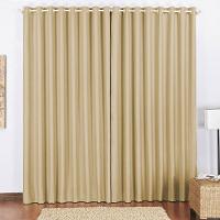 Cortina Blackout 4,00M X 2,80M Avelã Tecido Blackout Corta Luz Sala Ou Quarto - 1