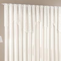 Cortina Nicole 4 Metros Palha Tecido Microfibra Com Renda Floral Sala Quarto - 3