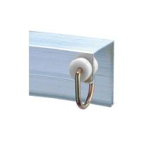 Cortina Para Trilho Comum Elegance 4,00M X 2,50M Vermelha Tecido Semi Blackout - 2