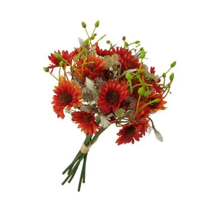 Flor Artificial Buquê 7 Ramos 30cm