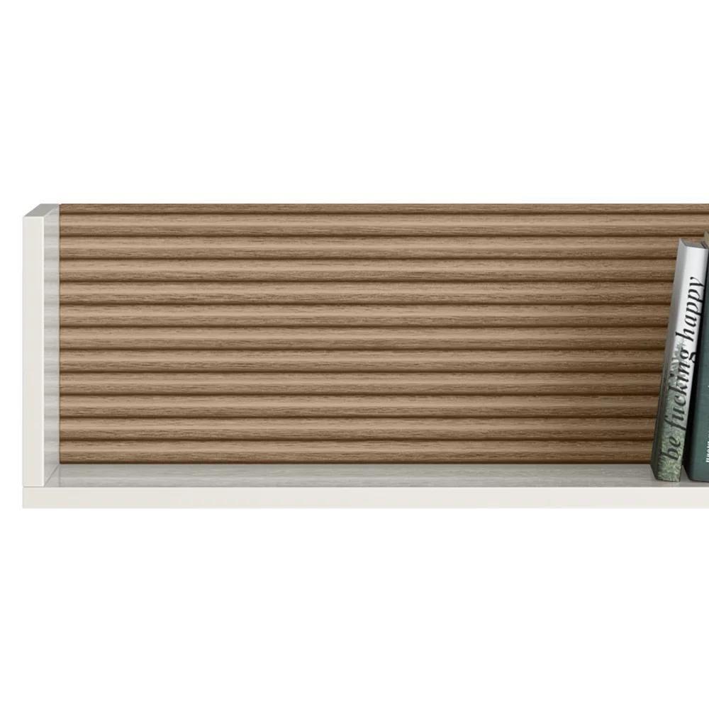 Kit 2 Nichos De Parede 14064 60 Cm Off White Cristal Dmad Off White Cristal - 4