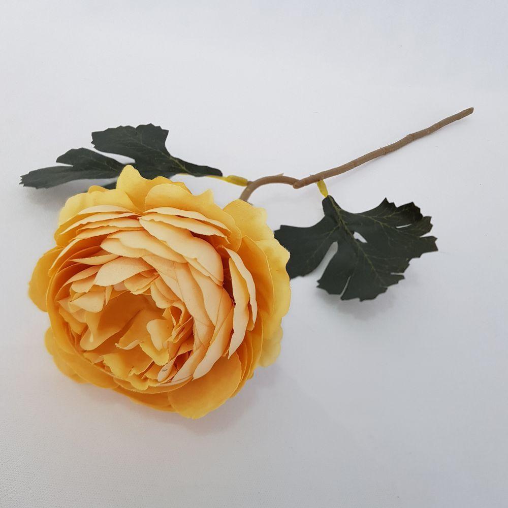 Flor Artificial Camélia 38cm - 4