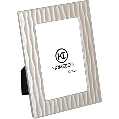 Garbo Porta-Retratos 10X15 19,3X14,2X2Cm Metal Prata