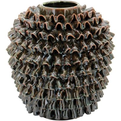 Morpheu Vaso 25X23X23Cm Cerâmica Verde