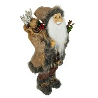 Papai Noel Com Saco De Presentes 45cm - 5