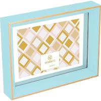 Pasteur Porta-Retratos 15X10 23X17X4Cm Plástico Azul - 1