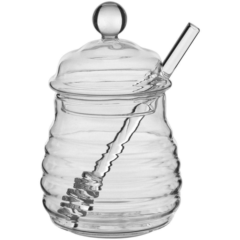 Apis Meleira 13X8X9Cm 200Ml Borosilicato Transp Com Colher - 1