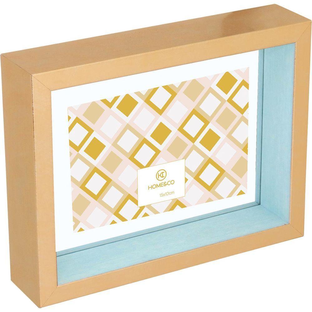 Versalius Porta-Retratos 10X15 22X17X5Cm Plástico Azul - 1