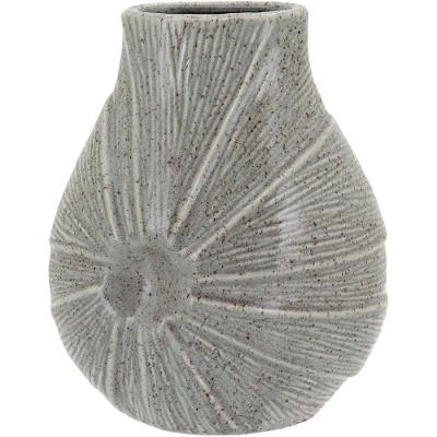 Prune Vaso 24X19X11Cm Cerâmica Marfim