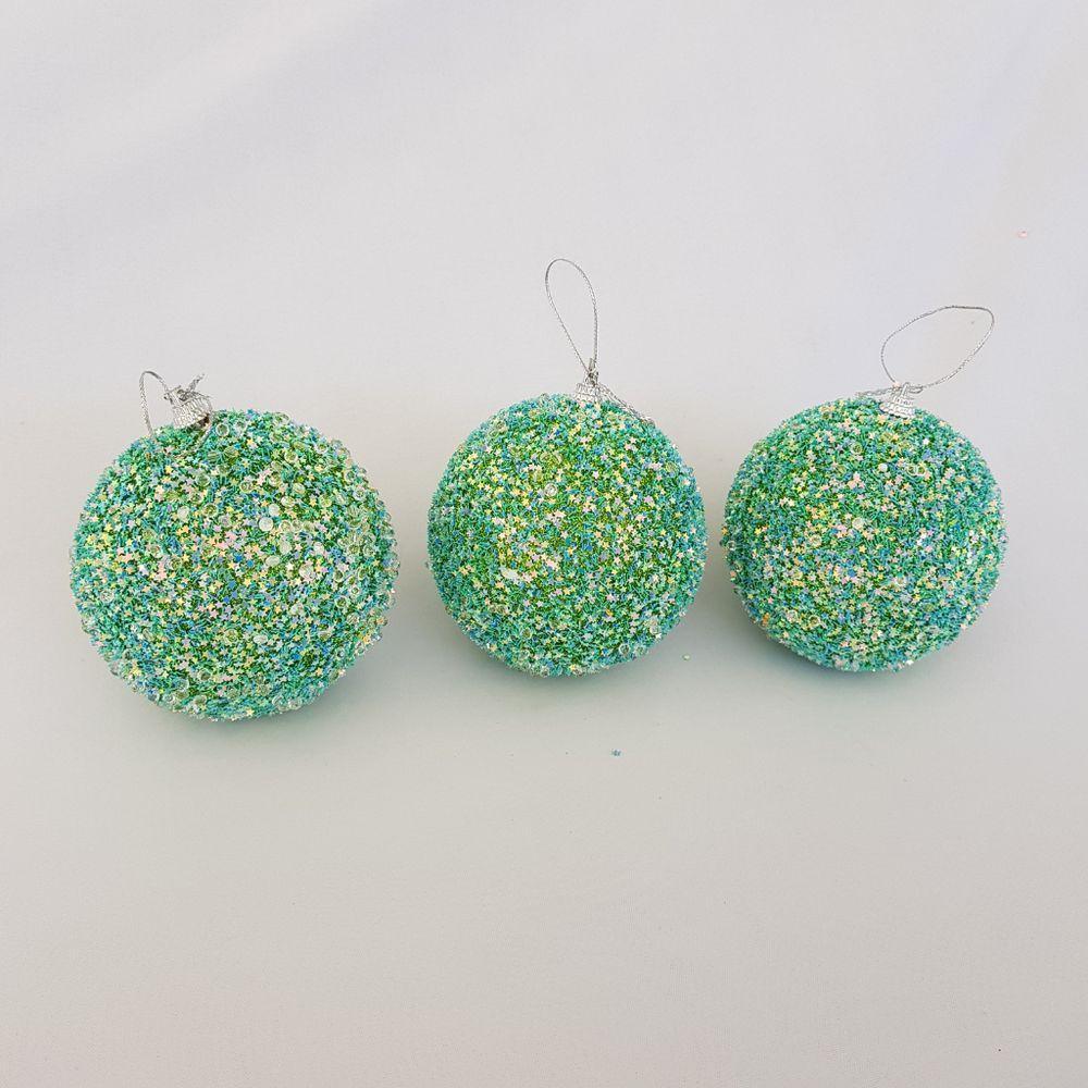 Bolas De Natal Kit Com 3 Unid 3 Pçs - 2